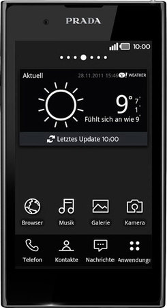 Смартфон LG P940 Prada 3 Black - Дубна