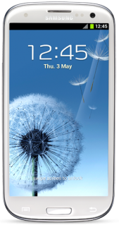 Смартфон Samsung Galaxy S3 GT-I9300 32Gb Marble white - Дубна