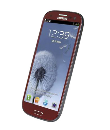 Смартфон Samsung Galaxy S3 GT-I9300 16Gb La Fleur Red - Дубна